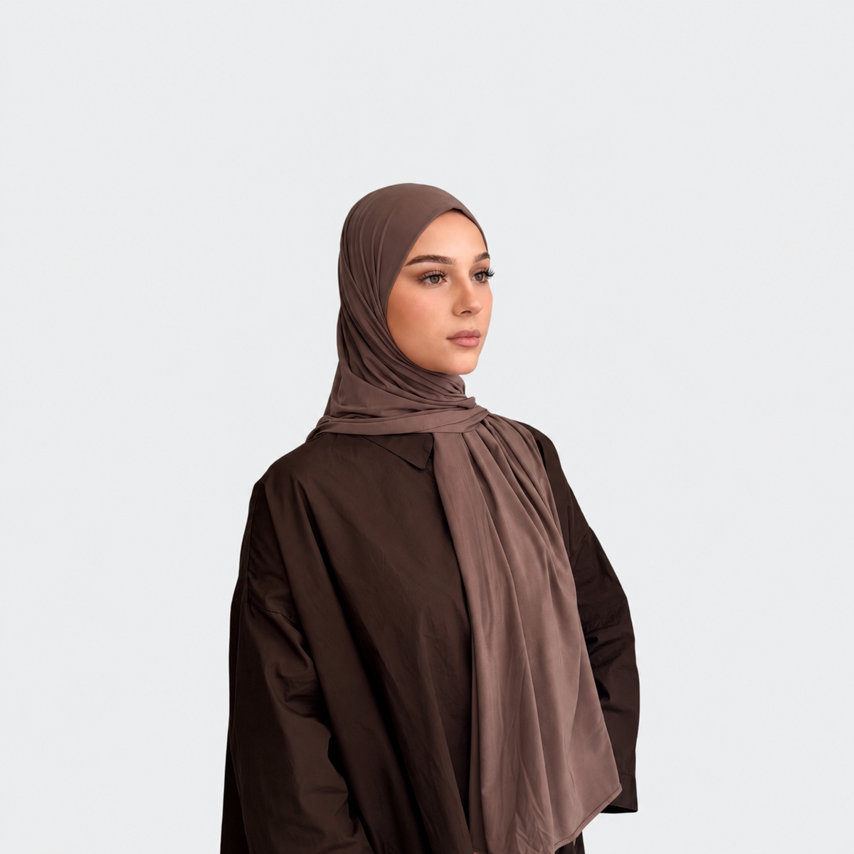 Hijab Liquide - Bronze