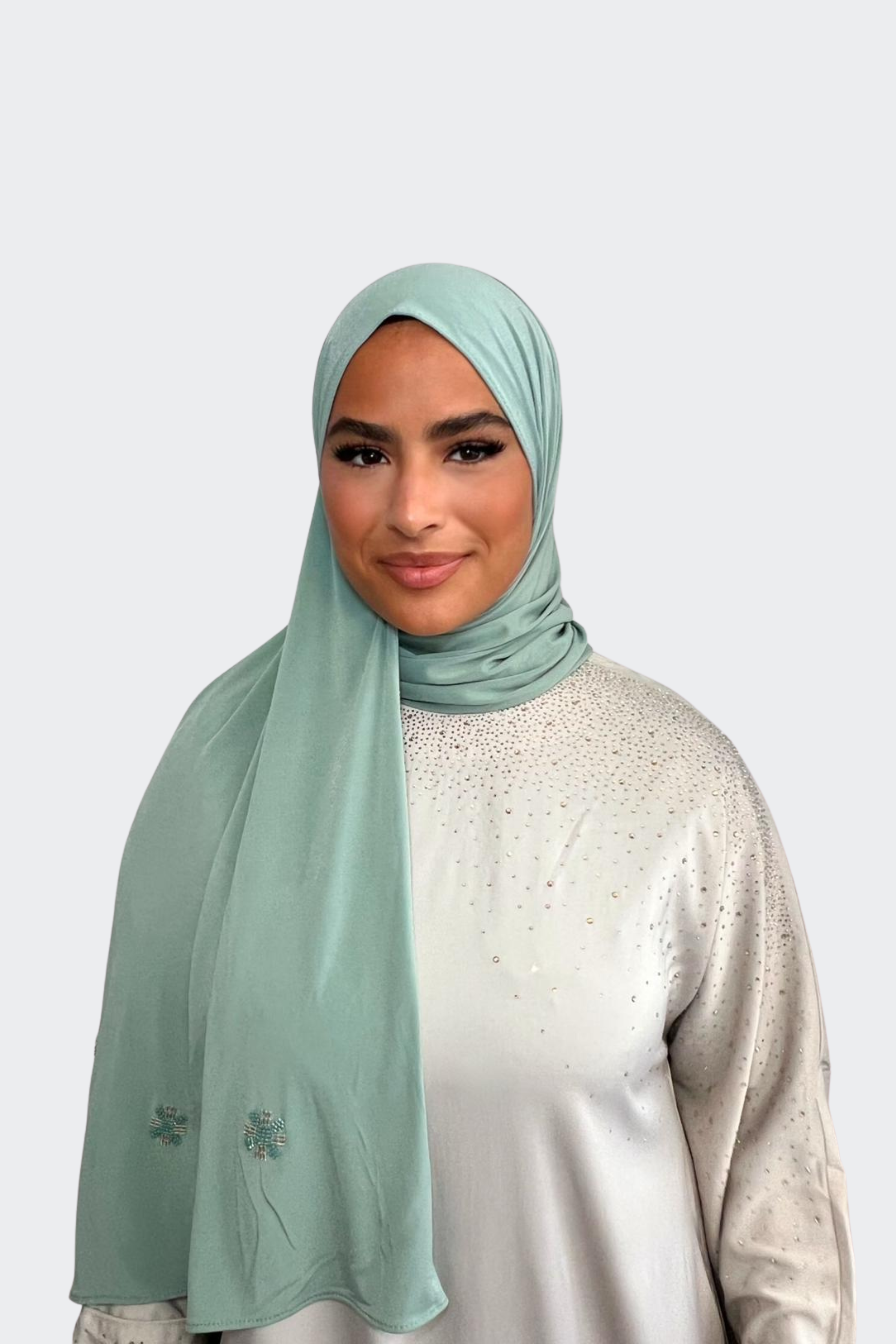 Hijab Strass Fleur