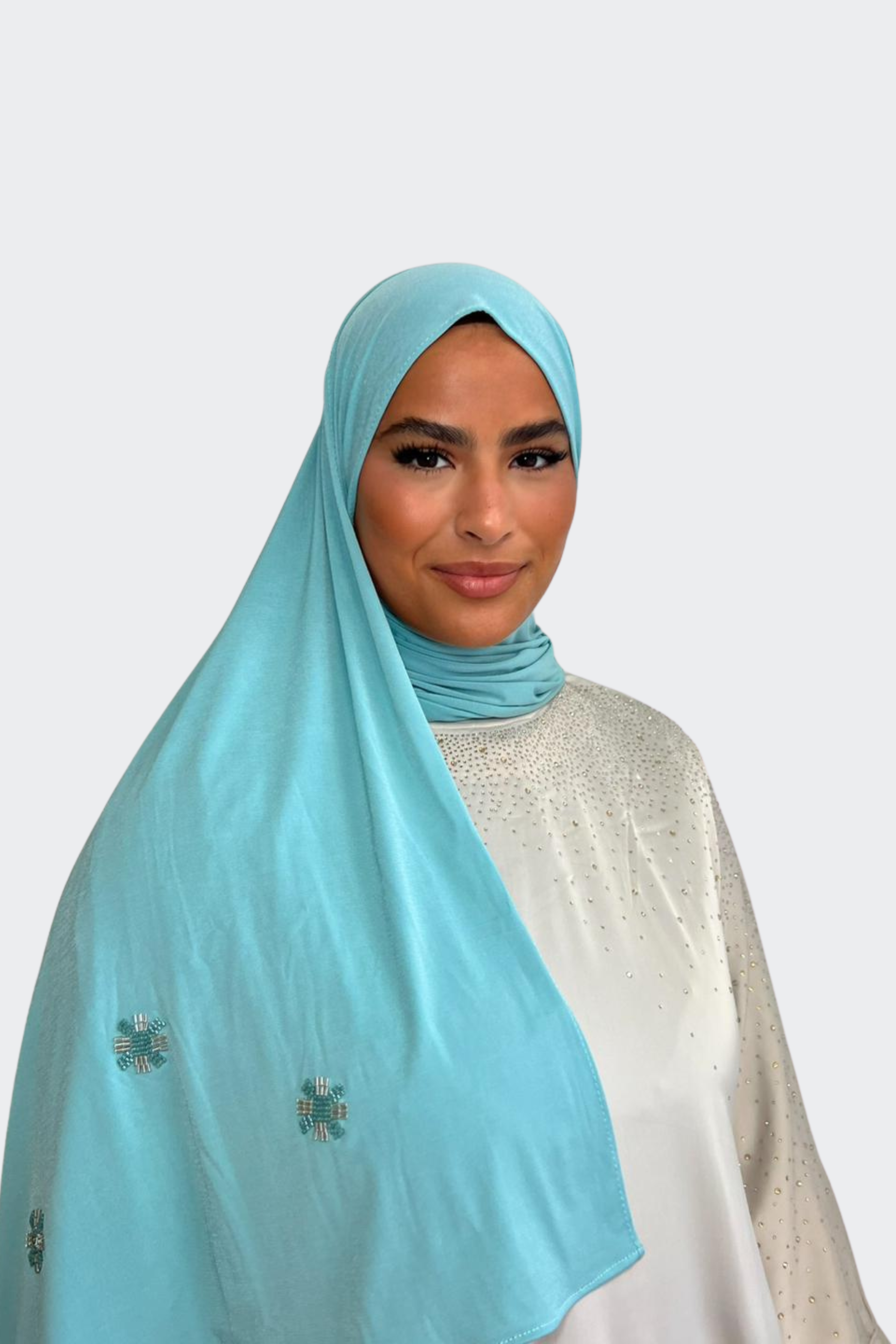 Hijab Strass Fleur