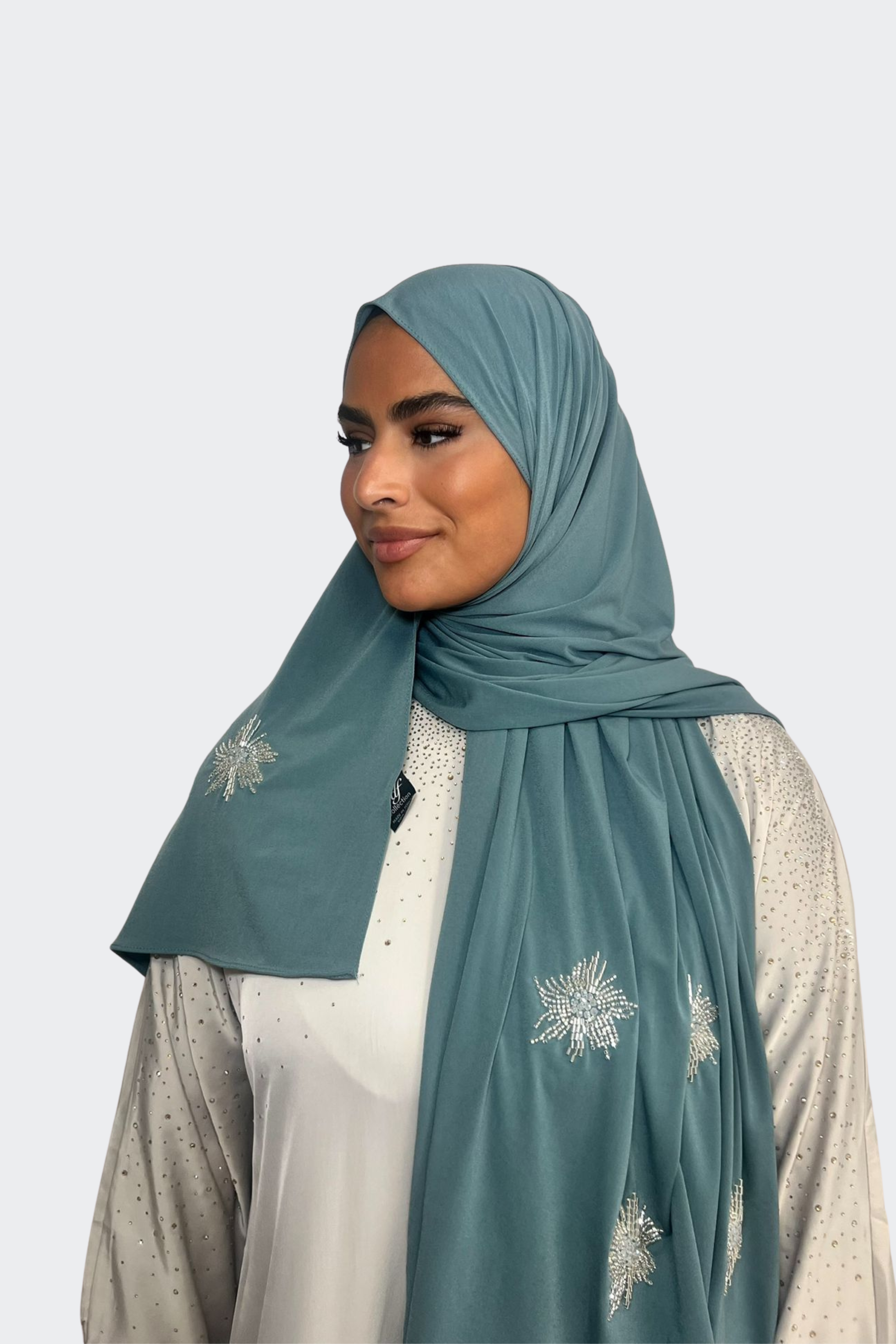 Hijab Strass Fleur