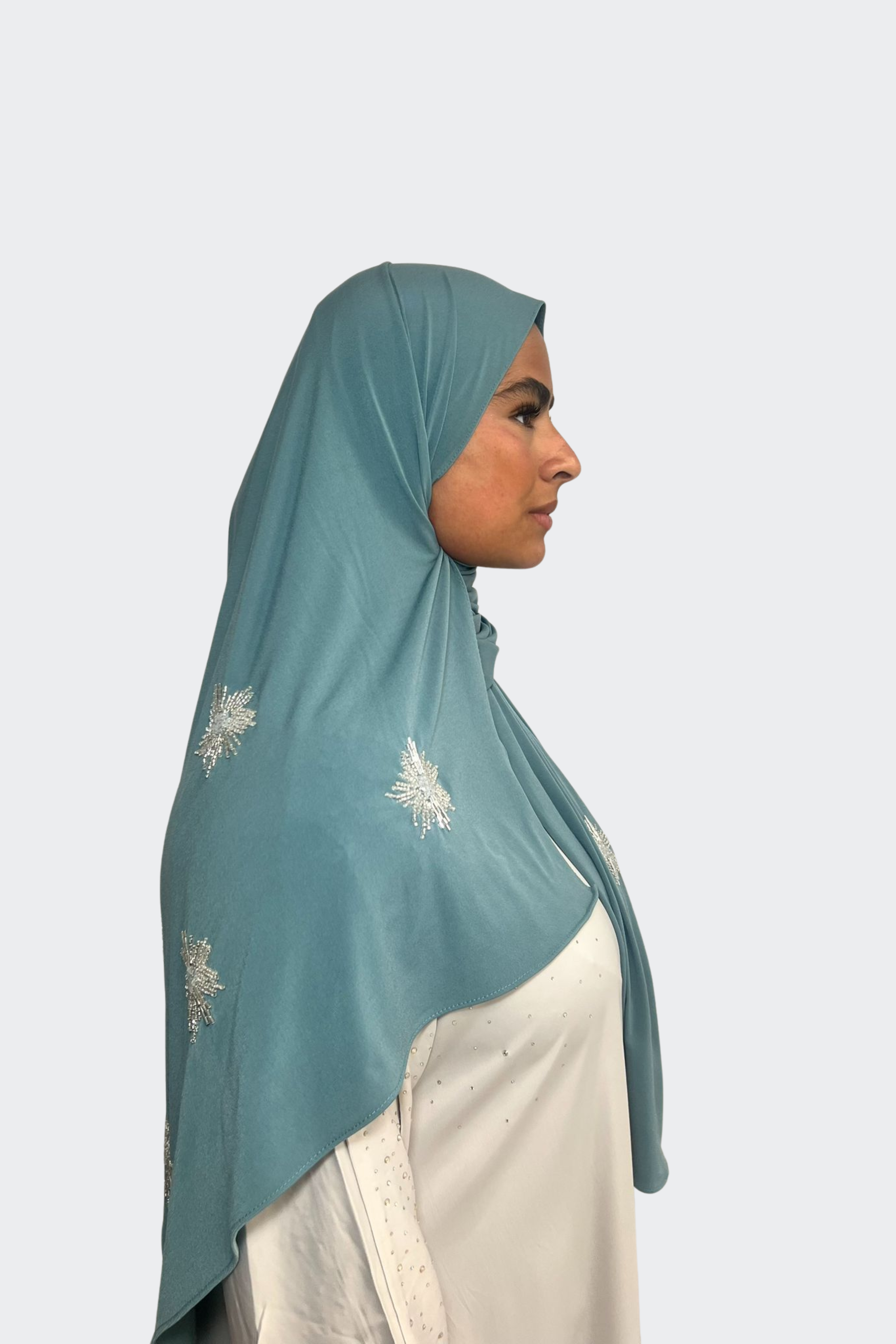 Hijab Strass Fleur